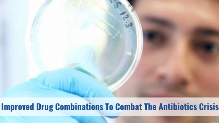 Improved drug combinations to combat the antibiotics crisis