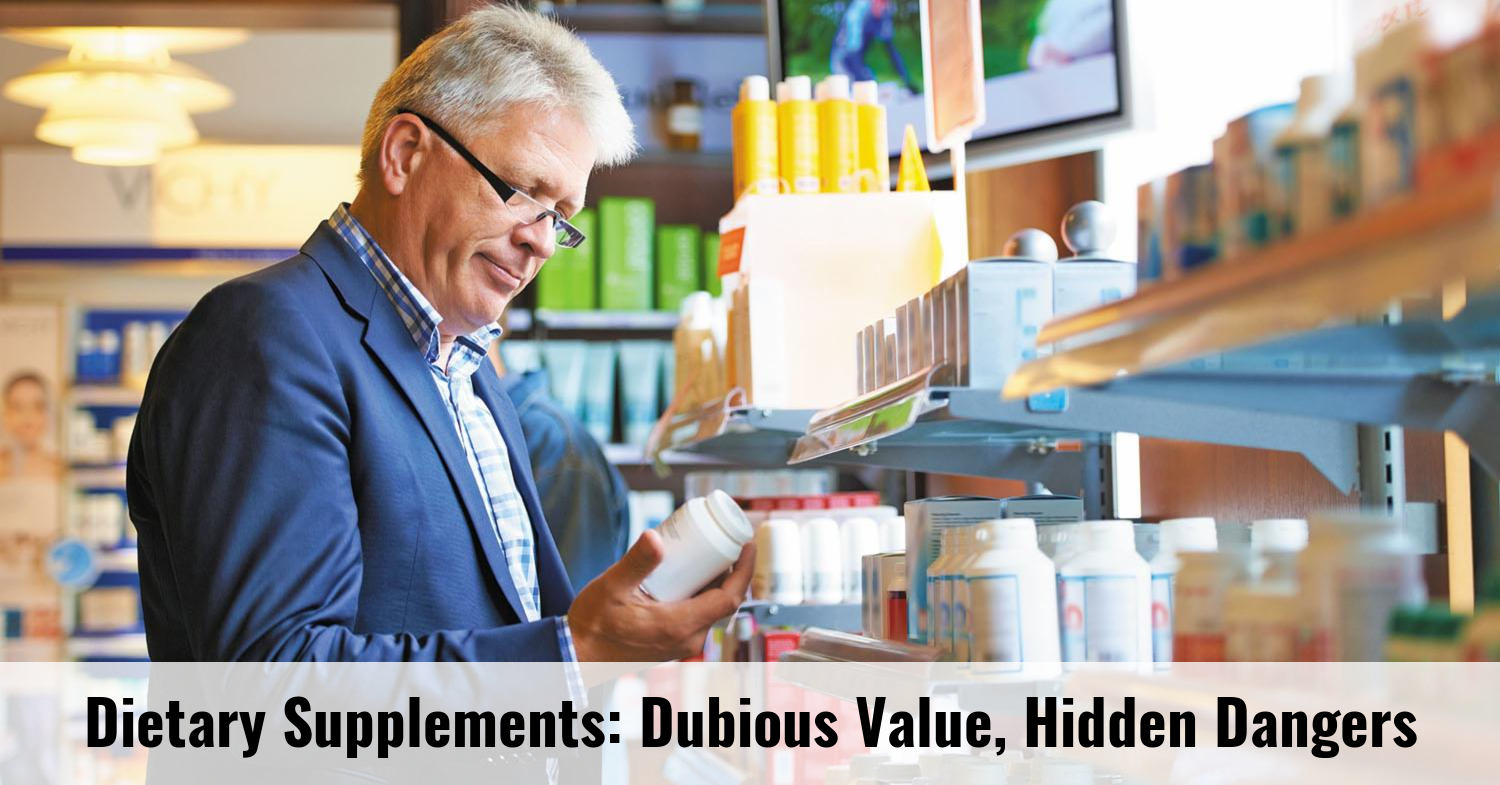Supplements Questionable Dietary supplements: Dubious value, hidden dangers - CytoSolve ...